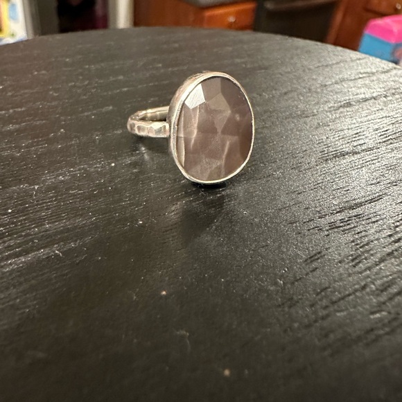Chocolate Moonstone & Sterling Silver ring - Picture 8 of 11